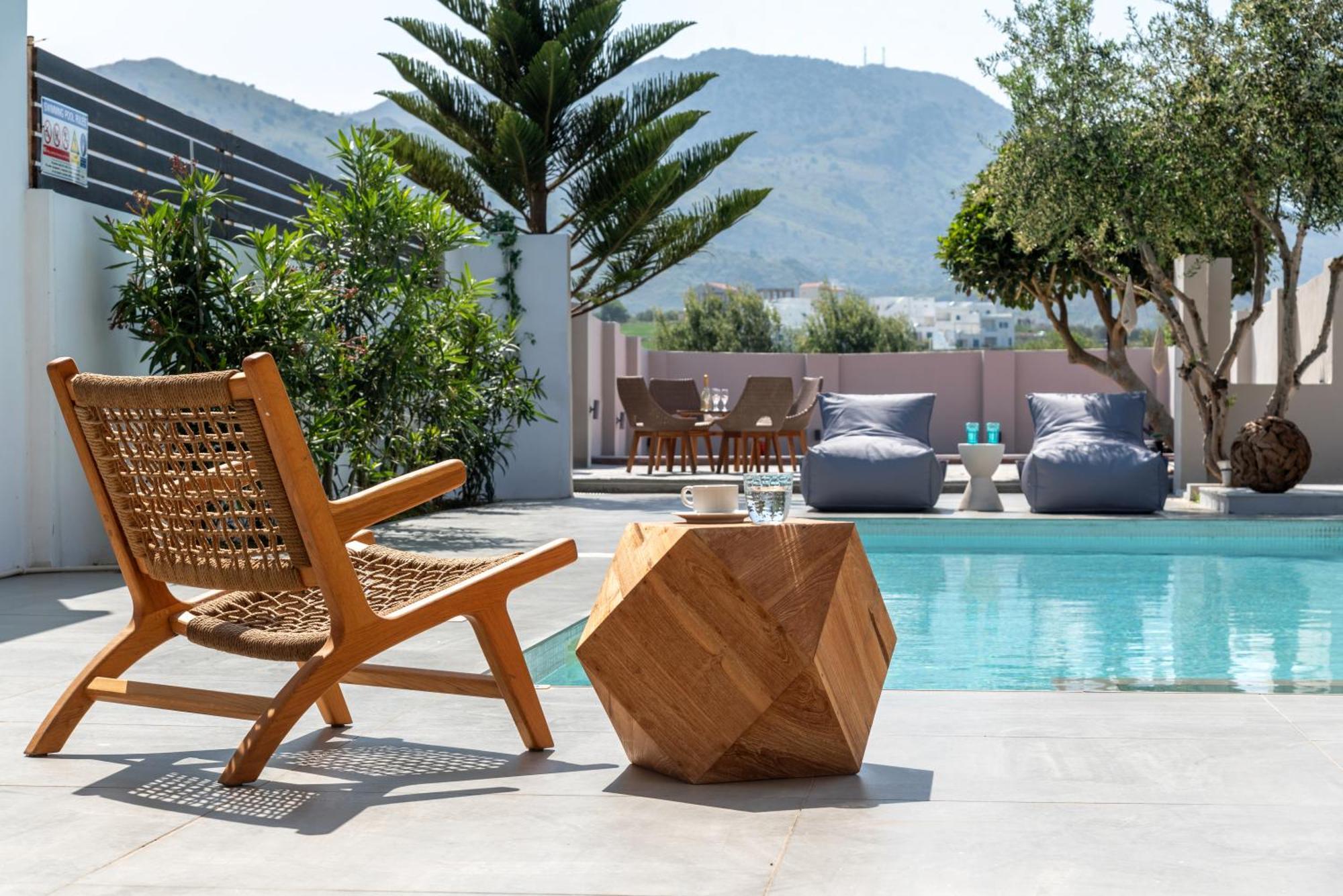 Hypnosis Beachside Villa With Private Heated Pool ゲオルギオポリス エクステリア 写真